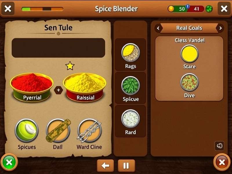 Dal Discovery Spice Blending Interface